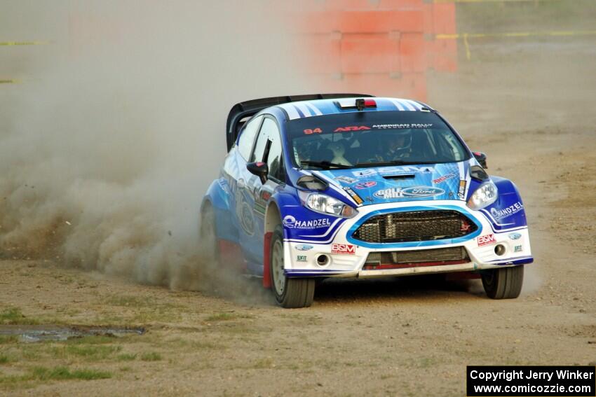 Piotr Fetela / Dominik Jozwiak Ford Fiesta on SS1.