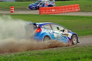 Piotr Fetela / Dominik Jozwiak Ford Fiesta on SS1. Jeff Seehorn / Cody Crawford Subaru WRX STi on SS2.