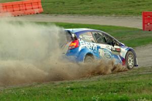 Piotr Fetela / Dominik Jozwiak Ford Fiesta on SS1.