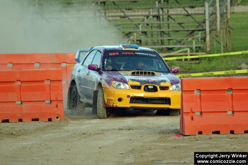 Cameron Steely / Preston Osborn Subaru WRX STi on SS1.