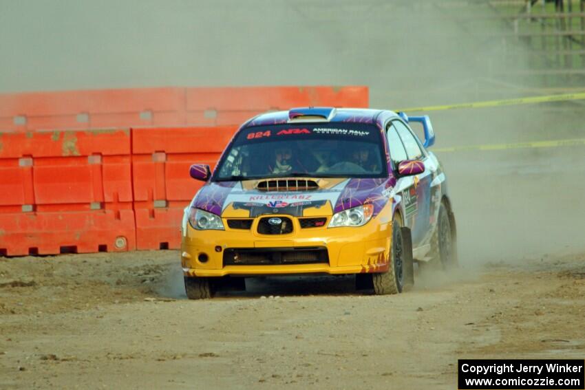 Cameron Steely / Preston Osborn Subaru WRX STi on SS1.