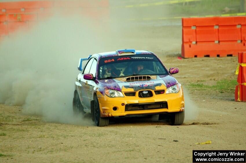 Cameron Steely / Preston Osborn Subaru WRX STi on SS1.