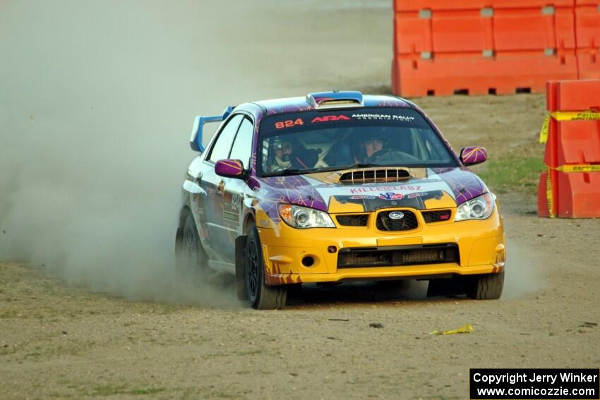 Cameron Steely / Preston Osborn Subaru WRX STi on SS1.