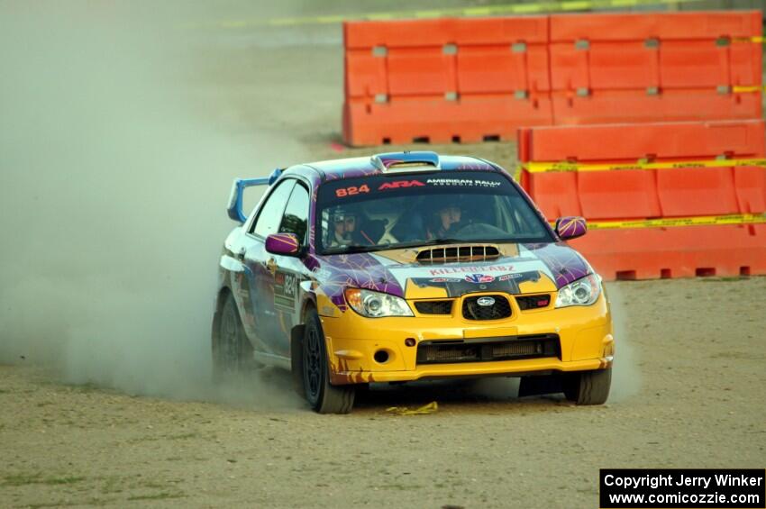 Cameron Steely / Preston Osborn Subaru WRX STi on SS1.