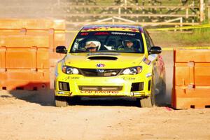 Lauchlin O'Sullivan / Scott Putnam Subaru WRX STi on SS1.