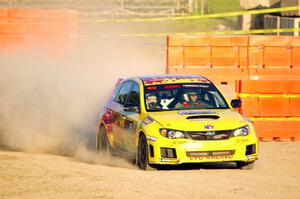 Lauchlin O'Sullivan / Scott Putnam Subaru WRX STi on SS1.