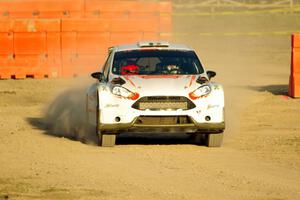 Frank Cunningham / Martin Brady Ford Fiesta on SS1.