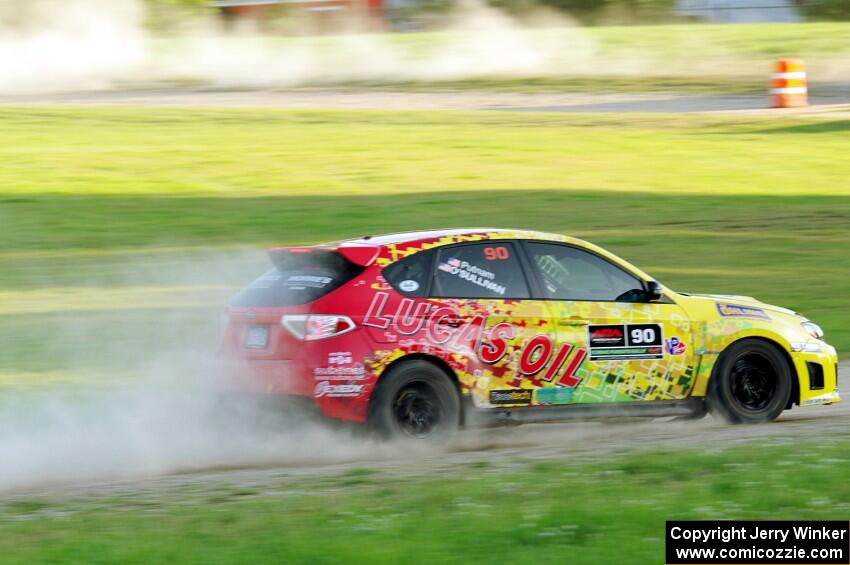 Lauchlin O'Sullivan / Scott Putnam Subaru WRX STi on SS1.