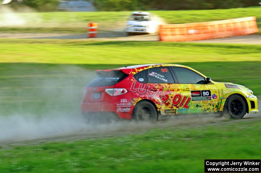 Lauchlin O'Sullivan / Scott Putnam Subaru WRX STi on SS1.