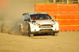 Frank Cunningham / Martin Brady Ford Fiesta on SS1.