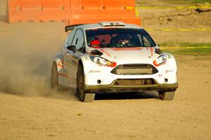 Frank Cunningham / Martin Brady Ford Fiesta on SS1.