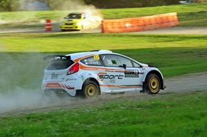 Frank Cunningham / Martin Brady Ford Fiesta on SS1.