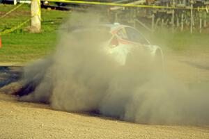 Frank Cunningham / Martin Brady Ford Fiesta on SS1.