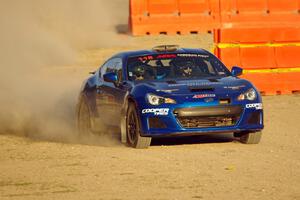 Erik Potts / Claudia Barbera-Pullen Subaru BRZ on SS1.