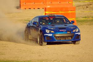 Erik Potts / Claudia Barbera-Pullen Subaru BRZ on SS1.