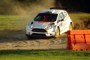 Frank Cunningham / Martin Brady Ford Fiesta on SS2.