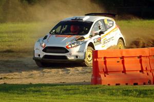 Frank Cunningham / Martin Brady Ford Fiesta on SS2.