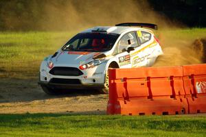 Frank Cunningham / Martin Brady Ford Fiesta on SS2.