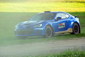 Erik Potts / Claudia Barbera-Pullen Subaru BRZ on SS1.