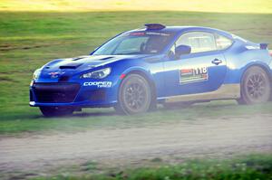Erik Potts / Claudia Barbera-Pullen Subaru BRZ on SS1.