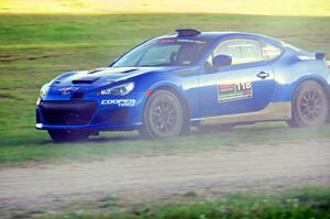 Erik Potts / Claudia Barbera-Pullen Subaru BRZ on SS1.