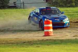 Erik Potts / Claudia Barbera-Pullen Subaru BRZ on SS2.