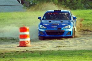 Erik Potts / Claudia Barbera-Pullen Subaru BRZ on SS2.