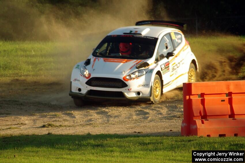 Frank Cunningham / Martin Brady Ford Fiesta on SS2.