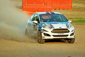 Ryan Booth / Rhianon Gelsomino Ford Fiesta R2T on SS1.