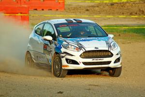 Ryan Booth / Rhianon Gelsomino Ford Fiesta R2T on SS1.