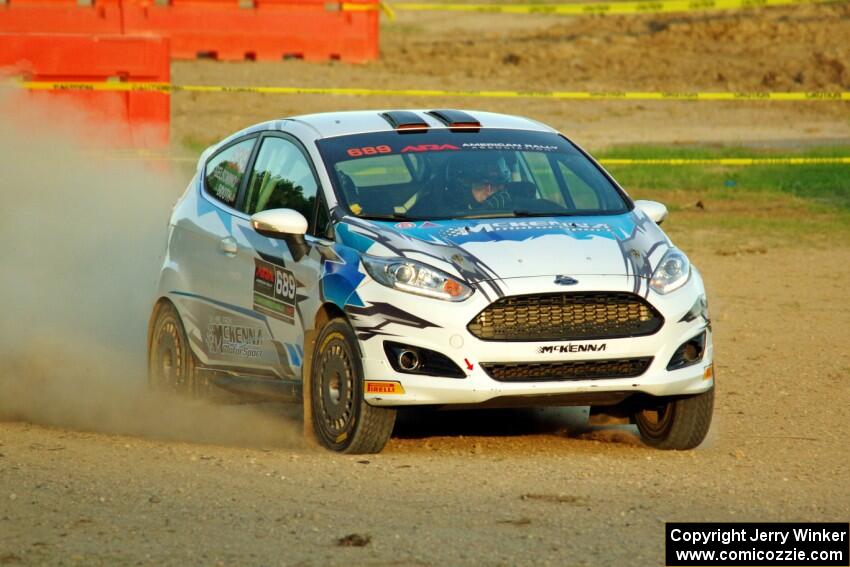 Ryan Booth / Rhianon Gelsomino Ford Fiesta R2T on SS1.