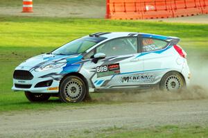 Ryan Booth / Rhianon Gelsomino Ford Fiesta R2T on SS1.