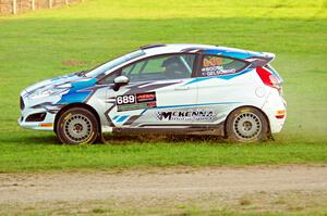 Ryan Booth / Rhianon Gelsomino Ford Fiesta R2T on SS1.