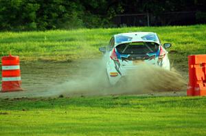 Ryan Booth / Rhianon Gelsomino Ford Fiesta R2T on SS2.