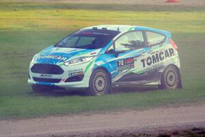 Keanna Erickson-Chang / Alex Gelsomino Ford Fiesta R1+ on SS1.