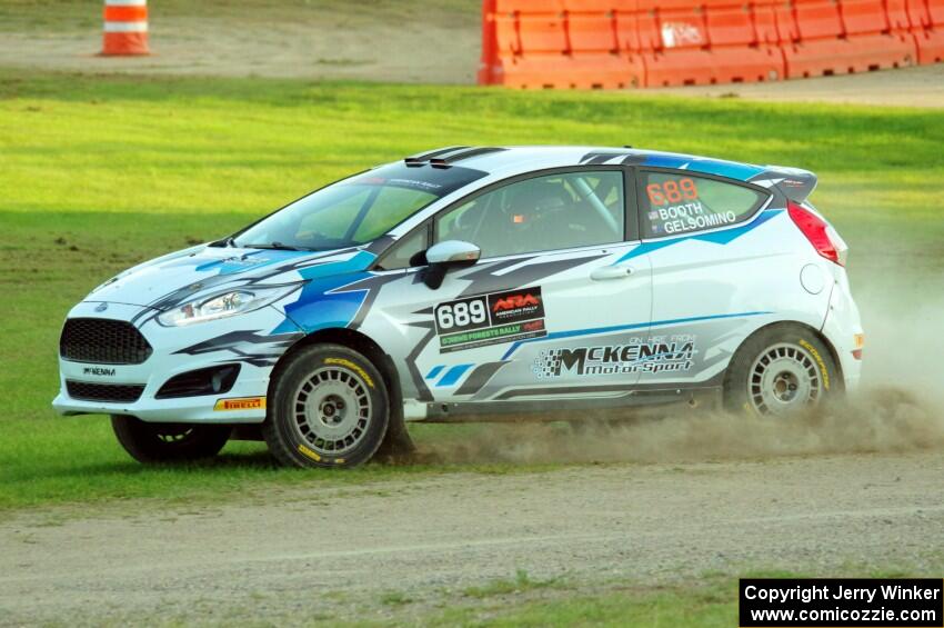 Ryan Booth / Rhianon Gelsomino Ford Fiesta R2T on SS1.