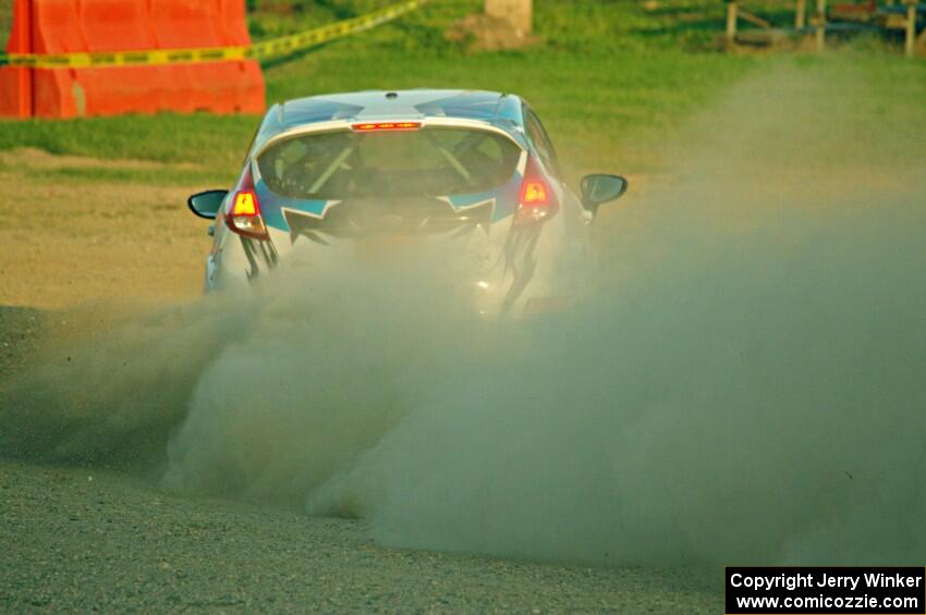 Ryan Booth / Rhianon Gelsomino Ford Fiesta R2T on SS1.