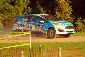 Keanna Erickson-Chang / Alex Gelsomino Ford Fiesta R1+ on SS2.