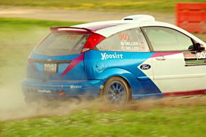 Chris Miller / Michelle Miller Ford Focus ZX3 on SS1.