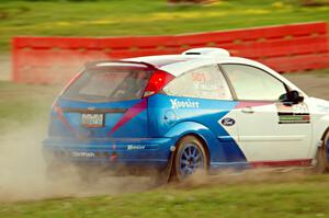 Chris Miller / Michelle Miller Ford Focus ZX3 on SS1.