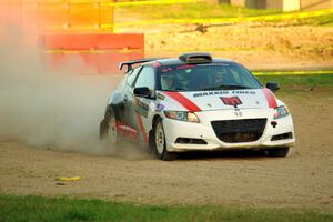 Chris Sladek / Zach Pfeil Honda CRZ on SS1.