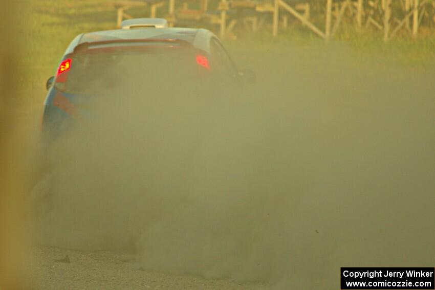 Chris Miller / Michelle Miller Ford Focus ZX3 on SS1.