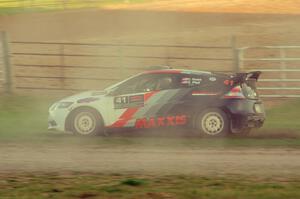 Chris Sladek / Zach Pfeil Honda CRZ on SS1.