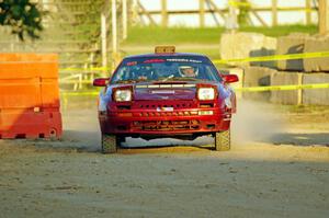 Al Dantes, Jr. / R.J. Kassel Mazda RX-7 LS on SS1.