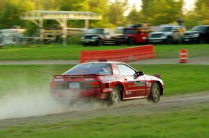 Al Dantes, Jr. / R.J. Kassel Mazda RX-7 LS on SS1.