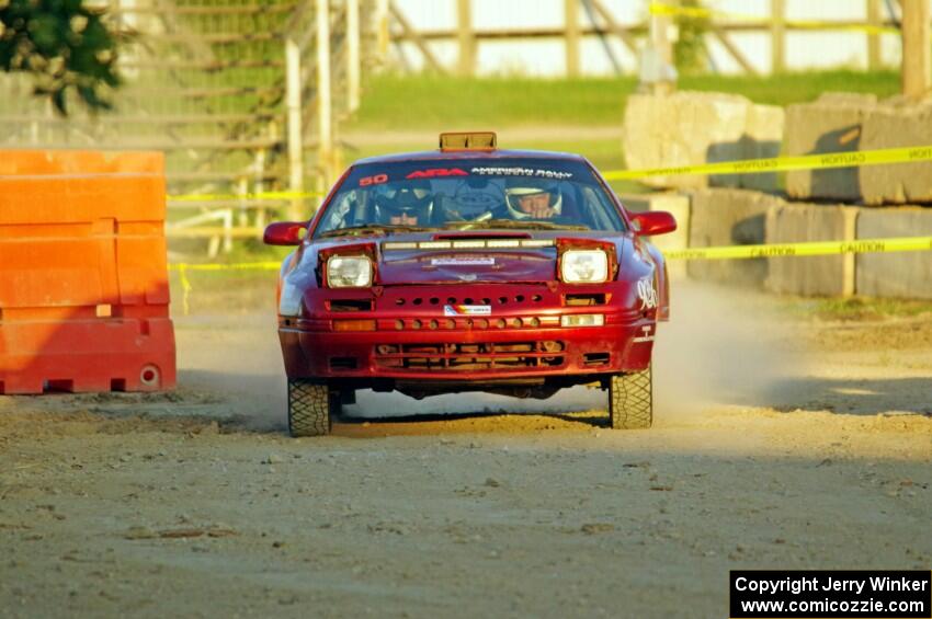 Al Dantes, Jr. / R.J. Kassel Mazda RX-7 LS on SS1.