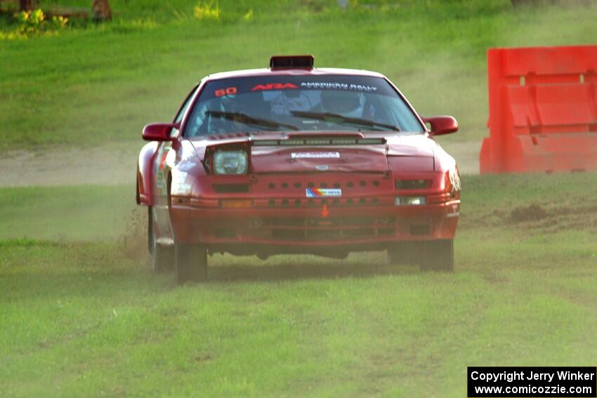Al Dantes, Jr. / R.J. Kassel Mazda RX-7 LS on SS1.