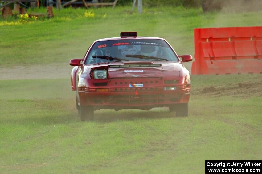 Al Dantes, Jr. / R.J. Kassel Mazda RX-7 LS on SS1.