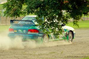 Amanda Skelly / Elizabeth Cordara Subaru Impreza on SS1.