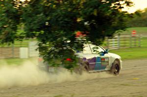 Tyler Matalas / Ian Hoge Subaru Impreza on SS1.